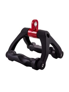 Double D Handle Cable Attachment - Triangle V Bar Grip for LAT Pulldown